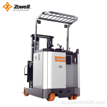 Təhlükəsiz CE Elektrik Reaktivi Yük maşını Xüsusi olaraq Zowell Forklift